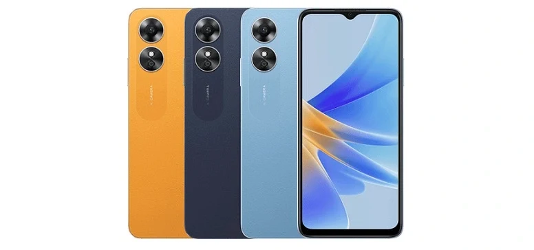 oppo a17 all colours