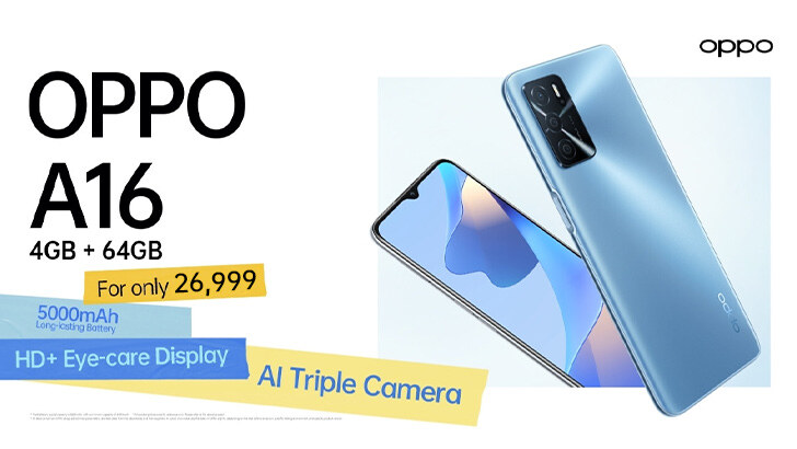 Oppo A16 Price in Pakistan 2025 & Specifications