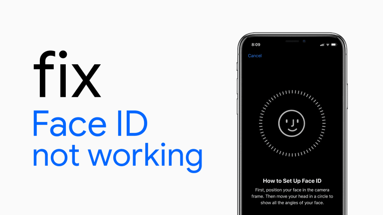Face ID Not Working