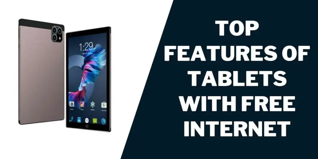 Tablets with Free Internet