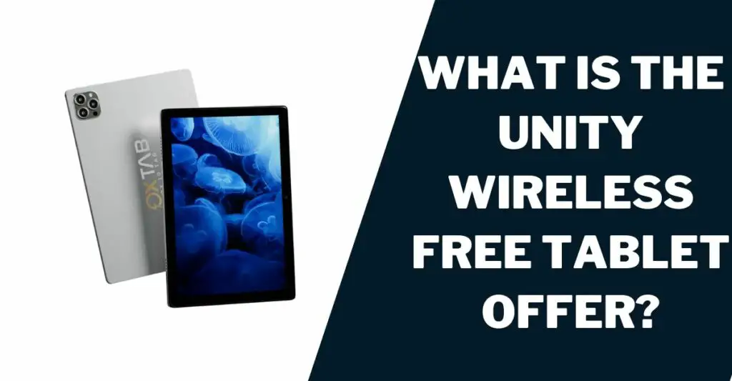 Unity Wireless Free Tablet