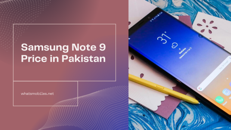 Samsung Note 9 Price in Pakistan