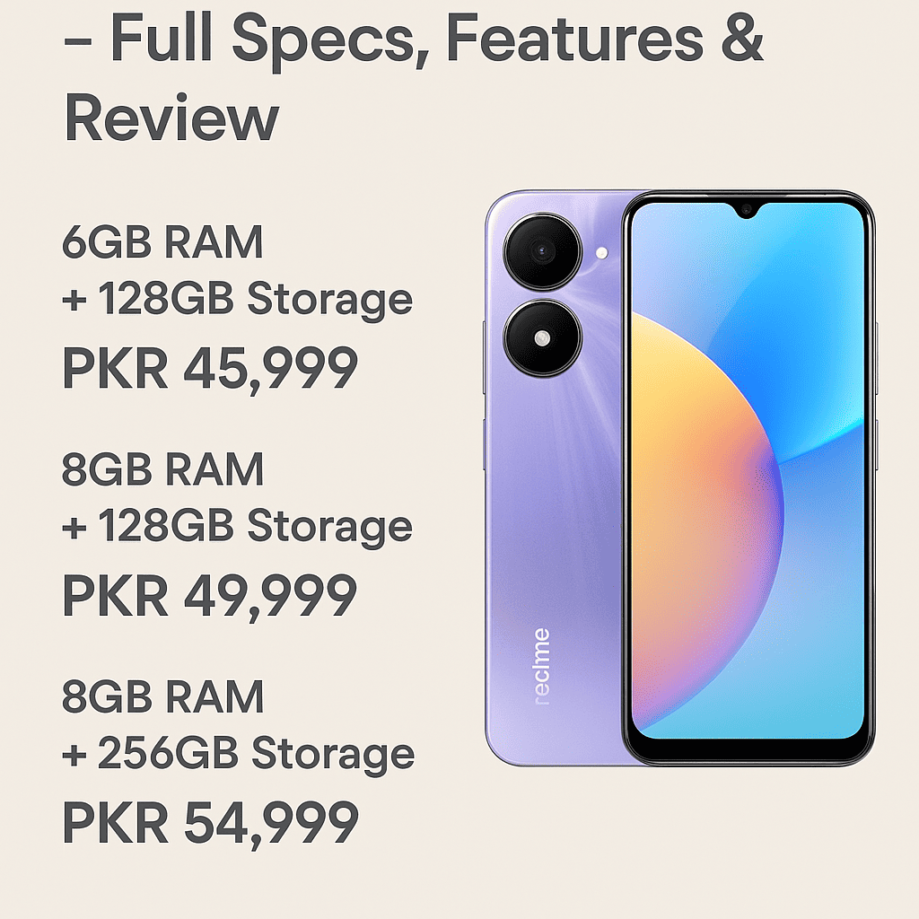 Realme C85 Price in Pakistan