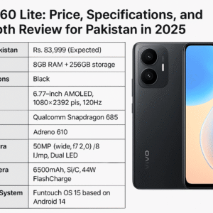Vivo V60 Lite Price in Pakistan 2025 & Full Specifications