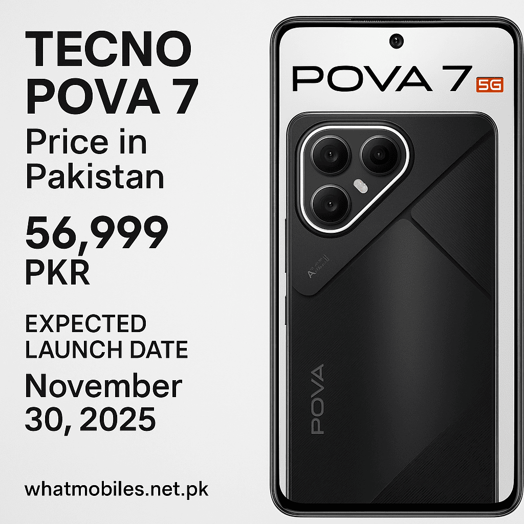 Tecno Pova 7 Price in Pakistan & Specifications