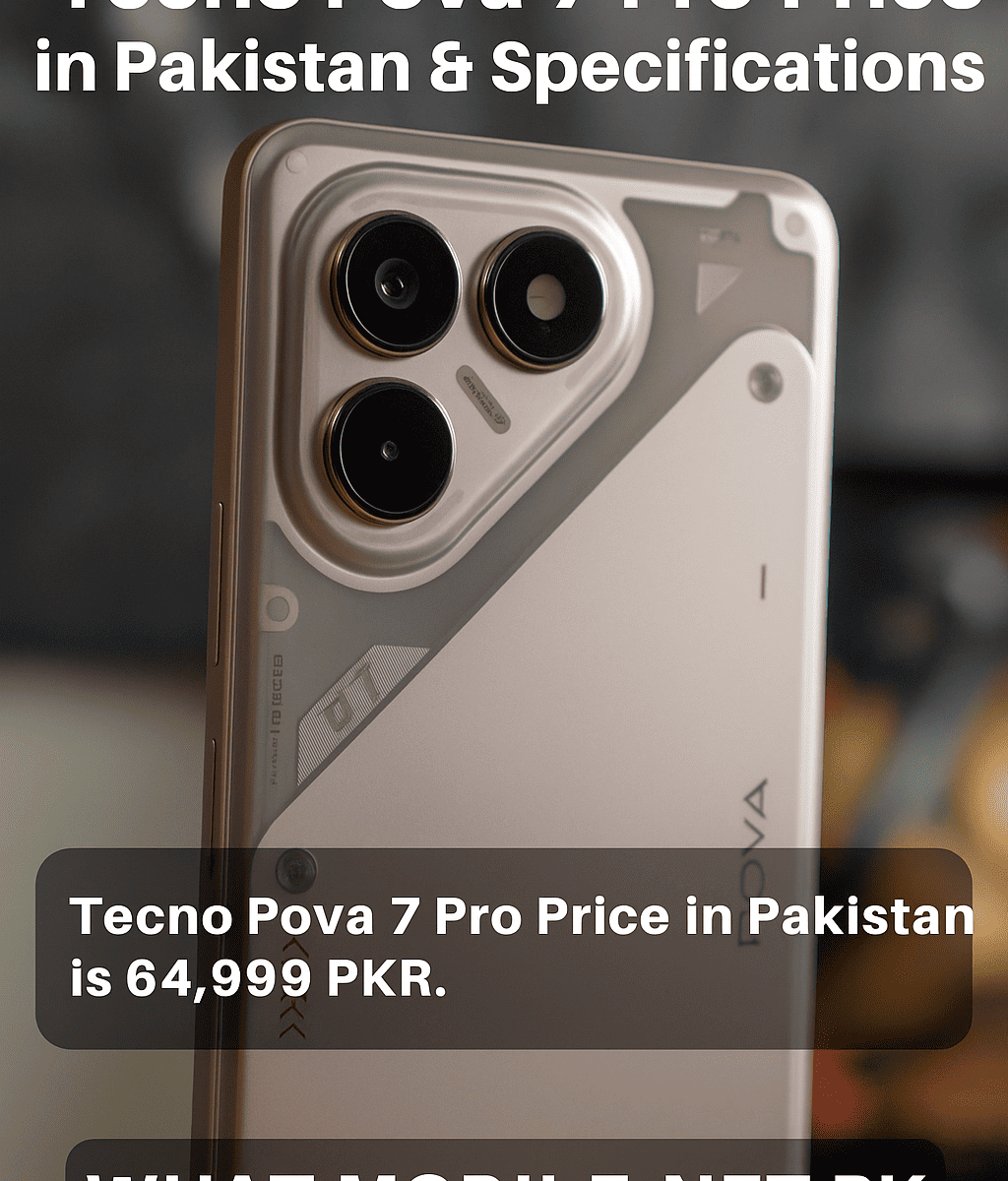 Tecno Pova 7 Pro Price in Pakistan & Specifications