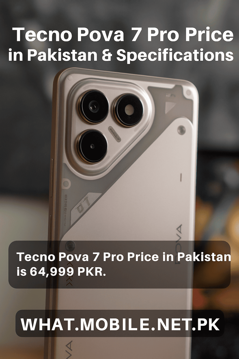 Tecno Pova 7 Pro Price in Pakistan